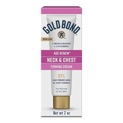 Gold Bond Age Renew Neck & Chest Firming Age Renew Cream, 2 oz., Clinically Tested Skin Firming Cream - Image 1