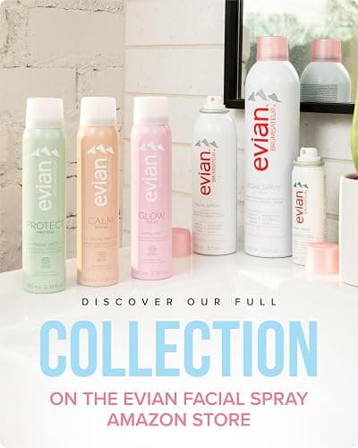Evian Facial Spray 1.7 oz - Hydrating Mineral Water Mist for Face & Skin - Refreshes Makeup and Tones Skin - TSA-Approved Mini Facial Spray Set for Daily Skincare Hydration thumbnail 7