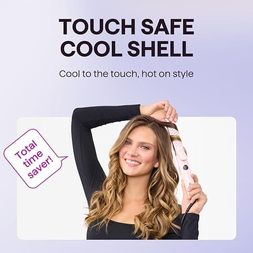Wavytalk Airflow Styler Whirlwind Curl, Hair Straightener and Curler 2 in 1, Upgraded Curling Iron & Flat Iron Achieve One Pass Curl, Less Damage to Hair thumbnail 5