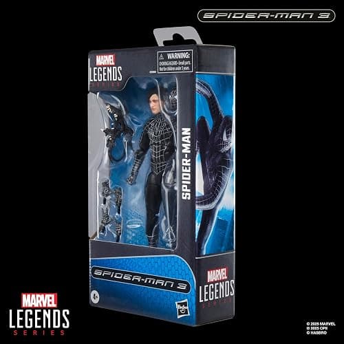 Marvel Legends Series Spider-Man, Spider-Man 3 Action Figure, Spiderman 3 thumbnail 9