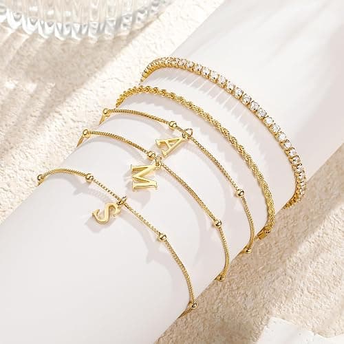 Gold jewelry Letter E - Image 1