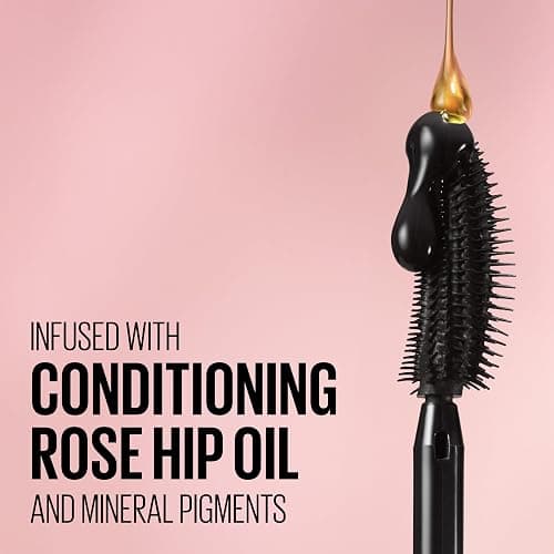 Maybelline Lash Sensational Washable Mascara, Lengthening and Volumizing for a Full Fan Effect, Blackest Black, 1 Count thumbnail 6