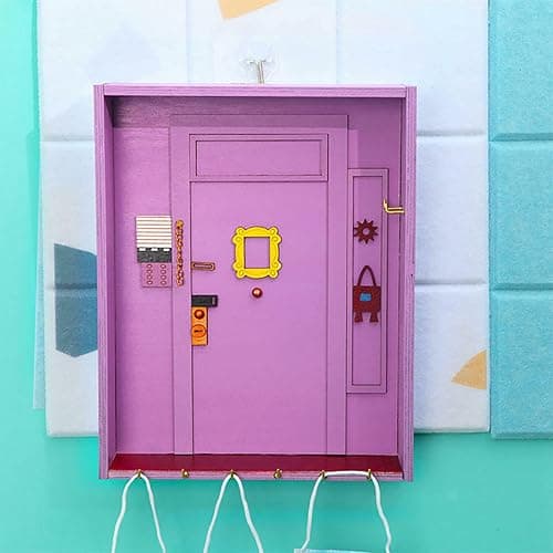 Key Holder，Friends TV Show Merchandise Cute Key Holder for Wall, Entryway, Bathroom, Living Room and Office thumbnail 6