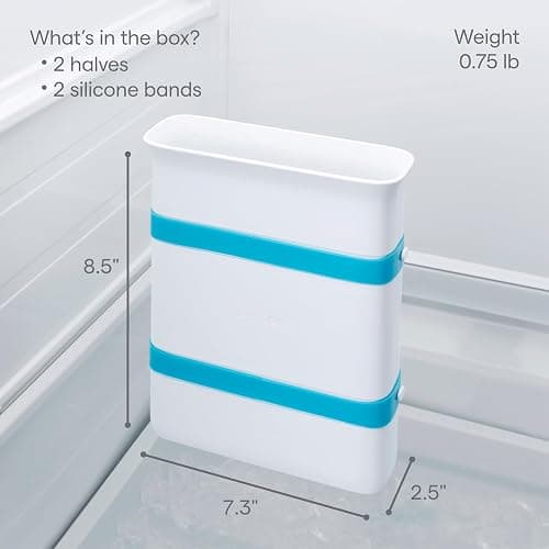 YouCopia FreezeUp Freezer Food Block Maker, 6 Cup, Meal Prep Bag Container to Freeze Soup and Leftovers thumbnail 3