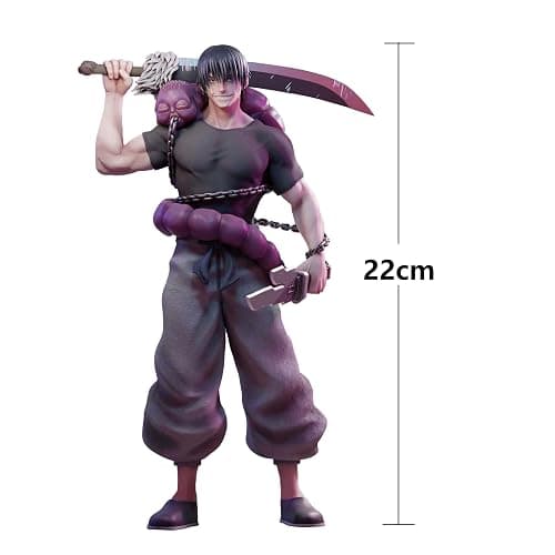 MABAIUDE Fushiguro Toji Figure Statue JJK Figure Model, 22cm Standing Pose Anime Action Figures JJK Fushiguro Toji Statue Handmade Collectible Desktop Decoration Gifts for Fans thumbnail 3