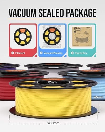 ELEGOO Matte PLA Filament Ice Blue 1KG thumbnail 7