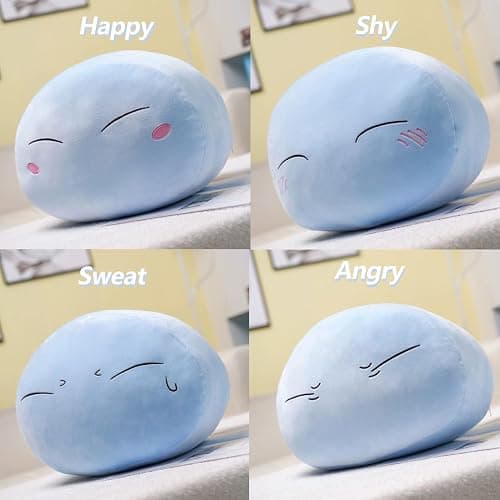 Obanai Anime Slime Plushie Stuffed Doll Plush Pillows Plush Stuffed Doll Pillow Toys Gifts(17.7in, Happy) thumbnail 3