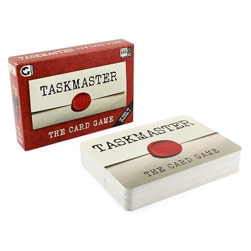 Ginger Fox Taskmaster Card Game | Compete in Silly Tasks From The Show | Great Family Fun Gameplay - Image 1