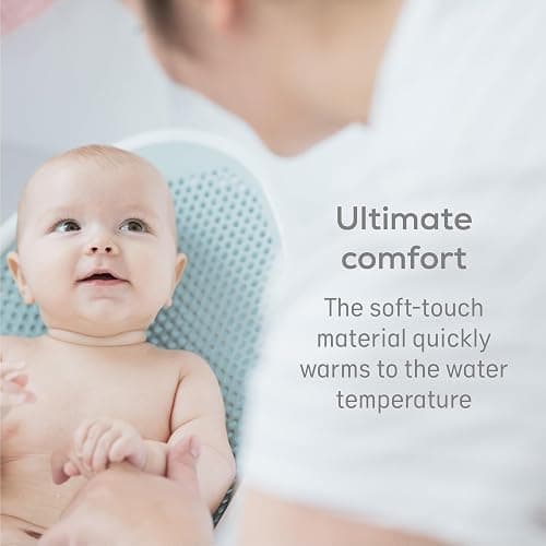 Angelcare - Baby Bath Support - Soft Touch Support - Water Level Indicator - Ideal for Babies Less Than 6 Months Old - Aqua thumbnail 6