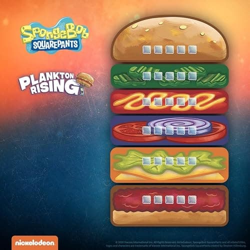 USAOPOLY Spongebob: Plankton Rising Cooperative Dice and Card Game | Featuring Artwork & Characters from Nickelodeon's Spongebob Squarepants Cartoon | Officially Licensed Spongebob Game thumbnail 7