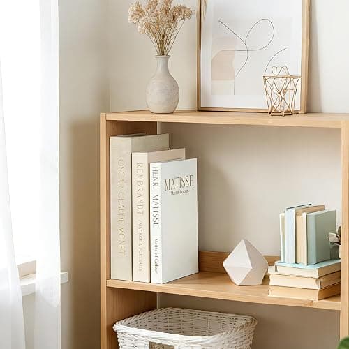 WOPIPAL Set of 3 Decorative Books for Home Decor, Linen Faux Books for Coffee Table, Bookshelf or Mantel, Aesthetic Fake Book Storage Boxes with Magnetic Snap for Photo Organization & Keepsakes Box thumbnail 5
