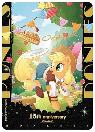 KAYOU My Little Pony Friendship Eternal Cards, Moon Edition Series 2, English, 12 Blister Packs Display with Promo Card, Anniversary Celebration Theme thumbnail 8