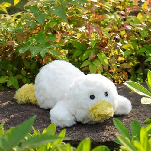 Apricot Lamb Toys Plush Yellow Lying Duck Stuffed Animal Soft Cuddly Perfect for Kids 12 Inches thumbnail 5