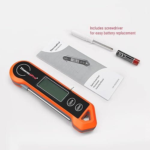 ThermoPro TP19H Digital Meat Thermometer for Cooking with Ambidextrous Backlit and Motion Sensing Kitchen Cooking Food Thermometer for BBQ Grill Smoker Oil Fry Candy Instant Read Thermometer thumbnail 9