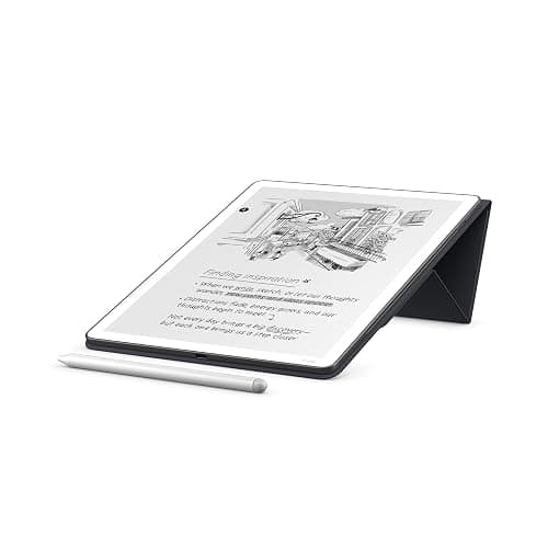 New Amazon Kindle Scribe Folio Cover with Magnetic Attach, Designed with Sustainability in Mind, Functional & Protective Case - Plant-Based Leather thumbnail 5
