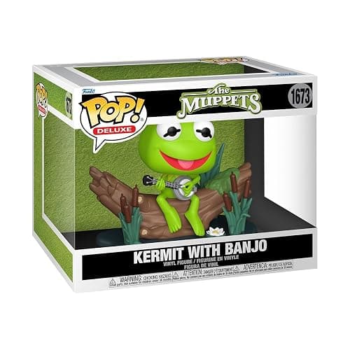 Funko Pop! TV: The Muppets - Kermit with Banjo - Collectable Vinyl Figure - Gift Idea - Official Merchandise - Toys for Kids & Adults - Model Figure for Collectors - Image 1