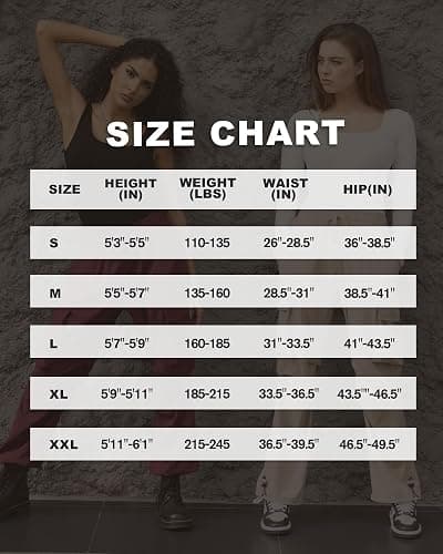 FLEFRM Cargo Pants Women Baggy High Waisted Parachute Pants with Pockets Wide Leg Y2K Casual Pants for Women thumbnail 6