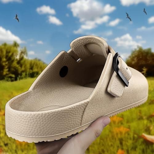 Bigant Womens Clogs,Mercy Mules for Womens Nurse Shoes-Slip on Garden Work Shoes thumbnail 2