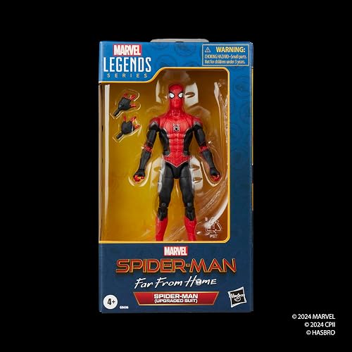 Marvel Legends Series Spider-Man (Upgraded Suit), Spider-Man: Far from Home Collectible 6-Inch Scale Action Figure thumbnail 3