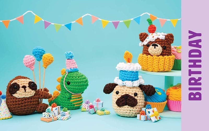 Crochet Amigurumi for Every Occasion: 21 Easy Projects to Celebrate Life's Happy Moments (The Woobles Crochet) thumbnail 6