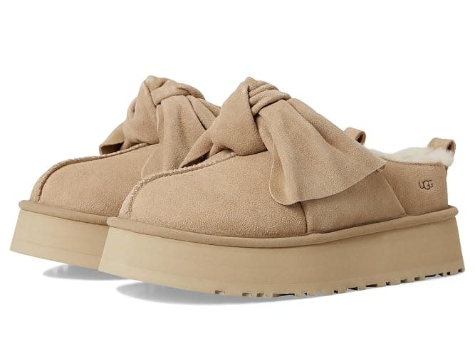 UGG Women's Platform Slip-on Bow Slipper - Image 1