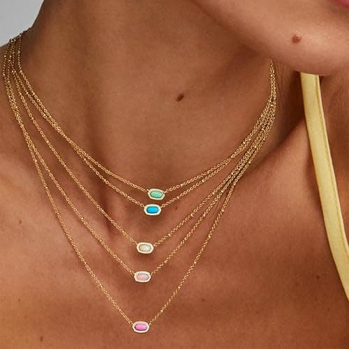 teal kendra scott necklace  thumbnail 4