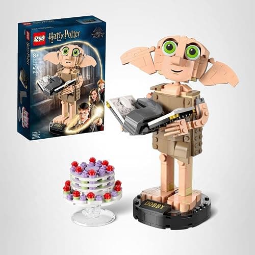 LEGO Harry Potter Dobby The House-Elf Building Toy Set, Build and Display Model of a Beloved Character from The Harry Potter Franchise, for 8 Year Old Boys' and Girls' Birthday, 76421 thumbnail 7