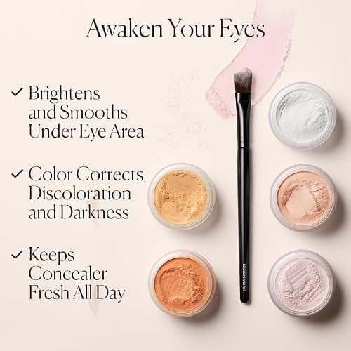 Laura Mercier Secret Brightening Under-Eye Loose Setting Powder, Peach + Pink Pigments to Brighten the Under Eye, Color Correct Discoloration, Sets & Extends Concealer, 6 Shades for All Skin Tones thumbnail 3
