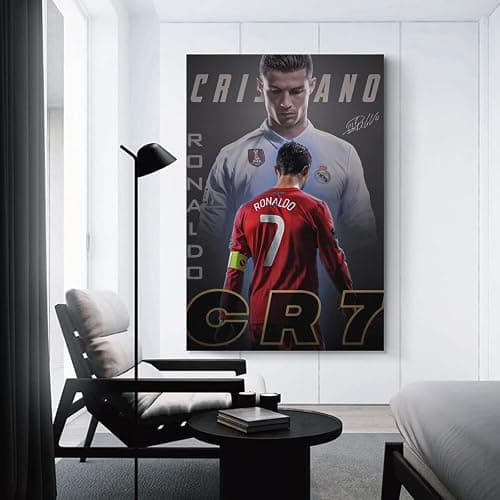 fhzang Cristiano Ronaldo Poster 1 Canvas Poster Unframed: 12x18 inches (30x45 cm) thumbnail 2
