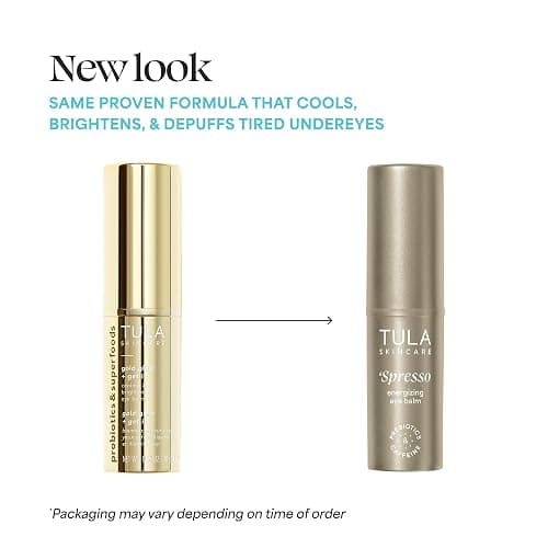 TULA Skin Care Spresso Energizing Eye Balm - Energizing & Hydrating Caffeine Under Eye Treatment for Dark Circles, Portable and Perfect to Use On-the-go, 0.35 oz. thumbnail 2