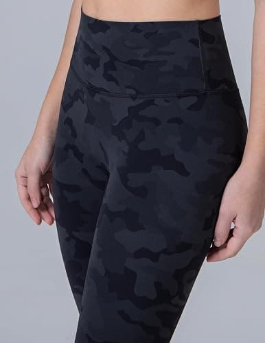 Colorfulkoala Dreamlux No Front Seam Leggings for Women 25"/28" Inseam, Seamless High Waisted Buttery Soft Yoga Pants thumbnail 4