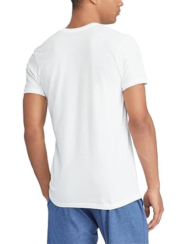 POLO Ralph Lauren Men's Slim Fit Cotton Crew Undershirts 3 Pack thumbnail 3