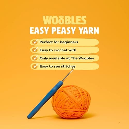 The Woobles Crochet Kit for Beginners - Easy Arts and Crafts Knitting & Crochet Animals Kit As Seen On Shark Tank - Bjørn The Narwhal thumbnail 6