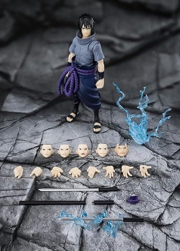 TAMASHII NATIONS - Naruto - Sasuke Uchiha -Solidary Shinobi- S.H.Figuarts Action Figure thumbnail 6