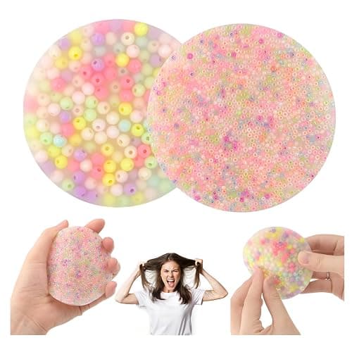 BOUBONI Picking Pad 2 Pack Skin Picking Fidget Toys Sensory Pick Pads Toy for ADHD Dermatillomania Trichotillomania Anxiety Stress Relief for Adults and Kids (Macaron Color) - Image 1