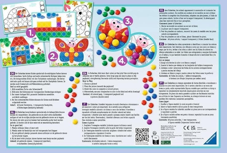 Ravensburger Colorino - Engaging Color Recognition Game for Kids | Enhances Creativity | Promotes Fine Motor Skills | Trusted Quality, Mind-Stimulating Activity for Ages 2 and Up thumbnail 4