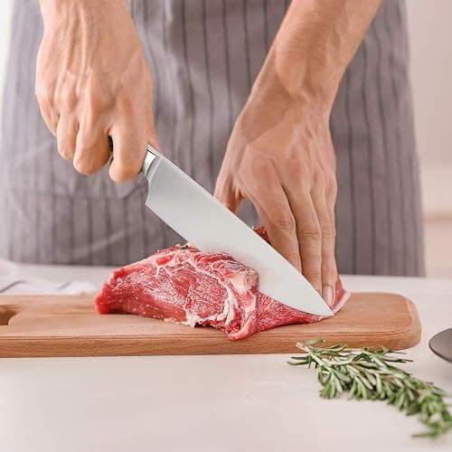imarku Japanese Chef Knife - Sharp Kitchen Knife 8 Inch Chef's Knives HC Steel Paring Knife, Gifts for Men and Women, Christmas Gifts for Mom or Dad, Kitchen Gadgets with Gift Box, Gyutou Knives thumbnail 2