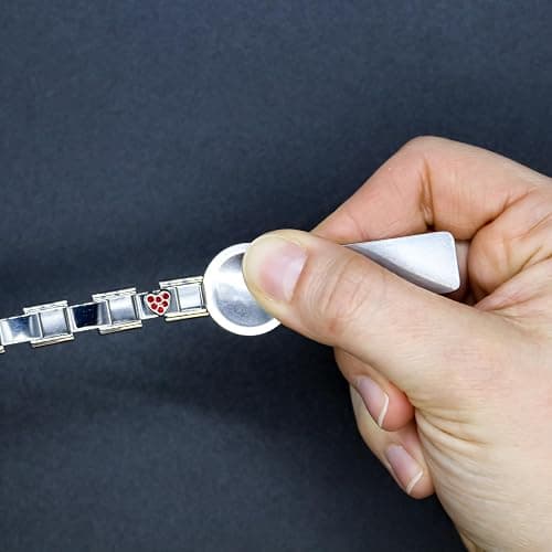 Fablinks Italian Charm Bracelet Tool, Stainless Steel Charms Opening Tools, Easy Opener Compatible with Standard 9mm Link Bracelets thumbnail 2