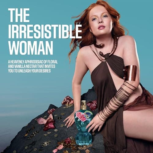 Jean Paul Gaultier La Belle Paradise Garden Eau de Parfum for Women - Long Lasting Floral Amber Women's Perfume with Blue Water Lily, Iris & Vanilla - Designer Fragrance Spray thumbnail 4