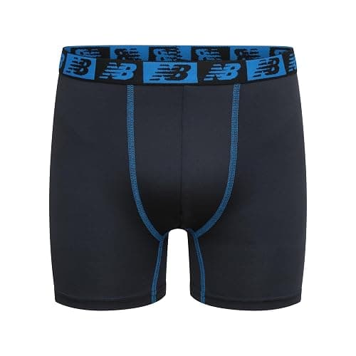 New Balance Boys' 3.5" Underwear, Performance Boxer Briefs (4 Pack) thumbnail 4