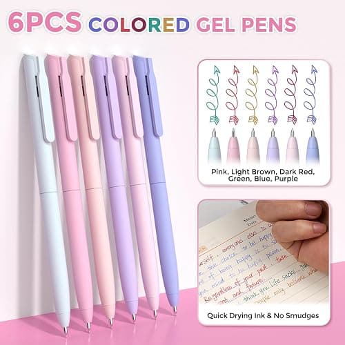 Nicpro 71PCS Aesthetic Bible Journaling Kit, Bible Study Supplies with Pen Case, No Bleed Highlighters and Pens, Sticky Notes and Tabs, Mechanical Pencils, Bible Study Kit for Women thumbnail 4