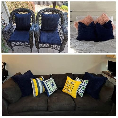 Fancy Homi Pack of 2 Boho Lumbar Decorative Throw Pillow Covers thumbnail 7