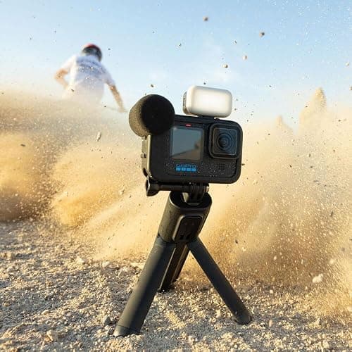 GoPro HERO12 Black - Waterproof Action Camera with 5.3K60 Ultra HD Video, 27MP Photos, HDR, 1/1.9" Image Sensor, Live Streaming, Webcam, Stabilization thumbnail 2