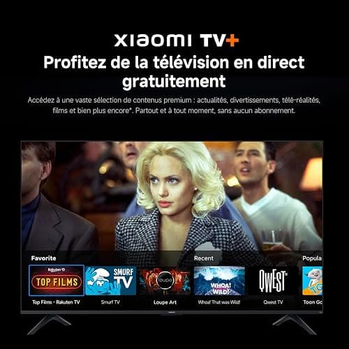 XIAOMI TV F 65, 165 cm (65 Pouces), 4K UHD, Smart TV, Fire TV, Contrôle Vocal Alexa, HDR10, MEMC, Mode Game Boost 120Hz, 2Go+32Go, Compatible avec AirPlay thumbnail 12