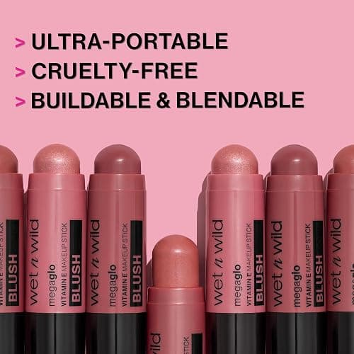 wet n wild MegaGlo Makeup Stick, Buildable Color, Versatile Use, Cruelty-Free & Vegan - Floral Majority thumbnail 4