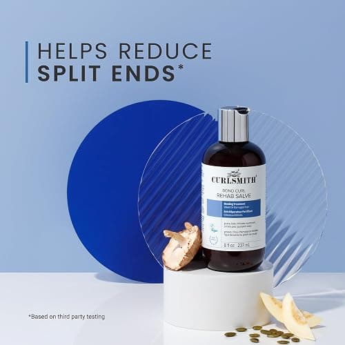 CURLSMITH Bond Curl Rehab Salve - Protein-Rich Treatment, Bond-Building Hair Treatment, For All Curl Types, Vegan & Cruelty Free thumbnail 8