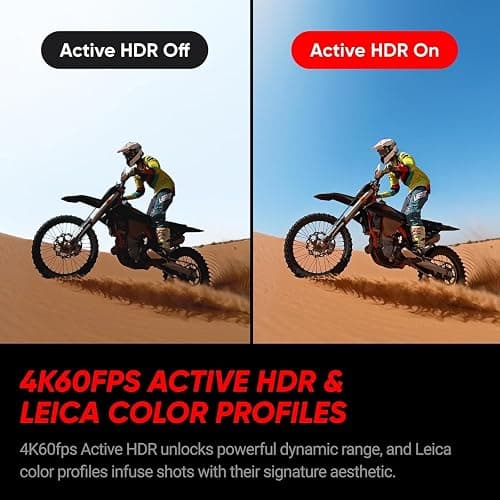 Insta360 Ace Pro 2 Snow Bundle- 8K Waterproof Action Camera Co-Engineered with Leica, Flagship 1/1.3" Sensor, 8K30, 2.5" Flip Screen|Includes Snow Bundle, Invisible Selfie Stick (512GB) thumbnail 6
