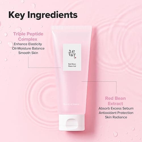 Beauty of Joseon Red Bean Water Gel Hydrating Peptide Hydro Boost Moisturizer for Acne Prone Dry Skin, Korean Skin Care for Men and Women, 100ml, 3.38 fl.oz thumbnail 5