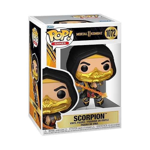 Funko POP! Games: Mortal Kombat 11 - Scorpion - Collectable Vinyl Figure - Gift Idea - Official Merchandise - Toys For Kids & Adults - Model Figure for Collectors and Display - Image 1