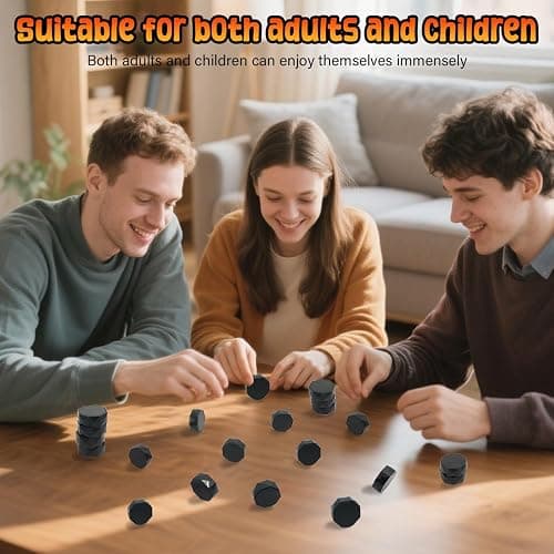 32Pcs New Magnetic Chess Game Set，Magnet Game with dice，Party Travel Desktop Magnetic Strategy Game，Cluster and Puzzle Game for Kids and Adult thumbnail 4